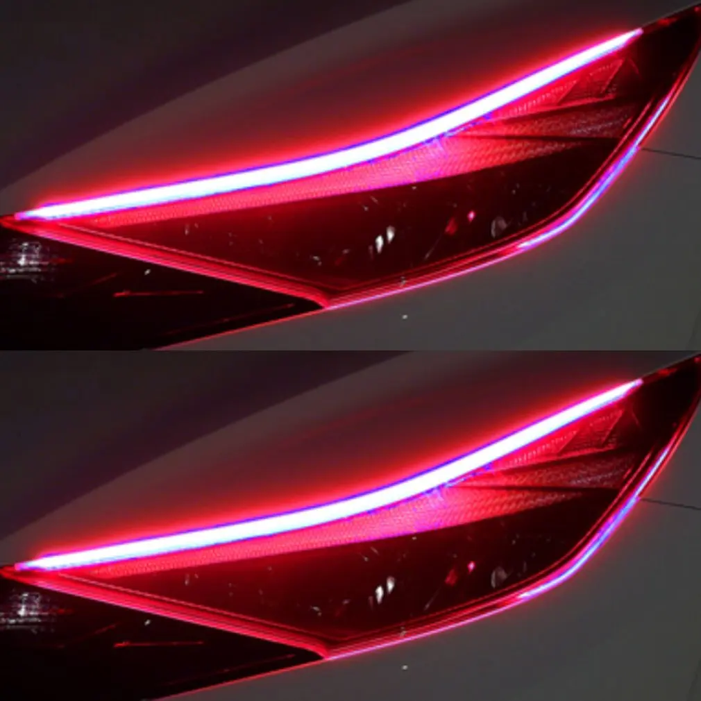 

LED Lights With Dual Mode Flashing + Daytime Running Lights DRL Bulbs Automatic Headlights Daylight 12V Fluorescent Lights