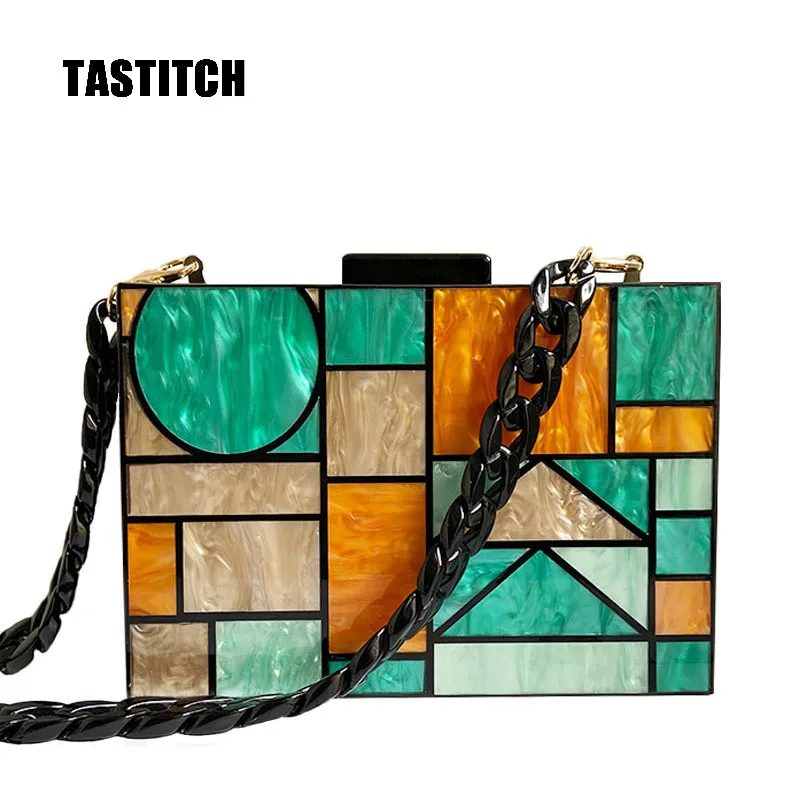Элегантные вечерние сумки винтажные женские мессенджеры в стиле пэчворк