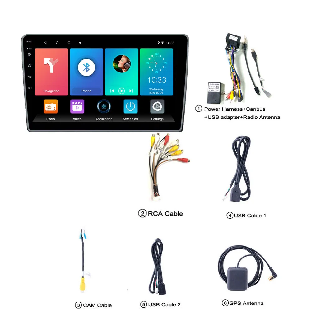 

2 Din Android Car Radio for Citroen C3-XR 2019 2020 WIFI GPS Navigation FM Bluetooth Car Multimedia Player Head Unit Autoradio