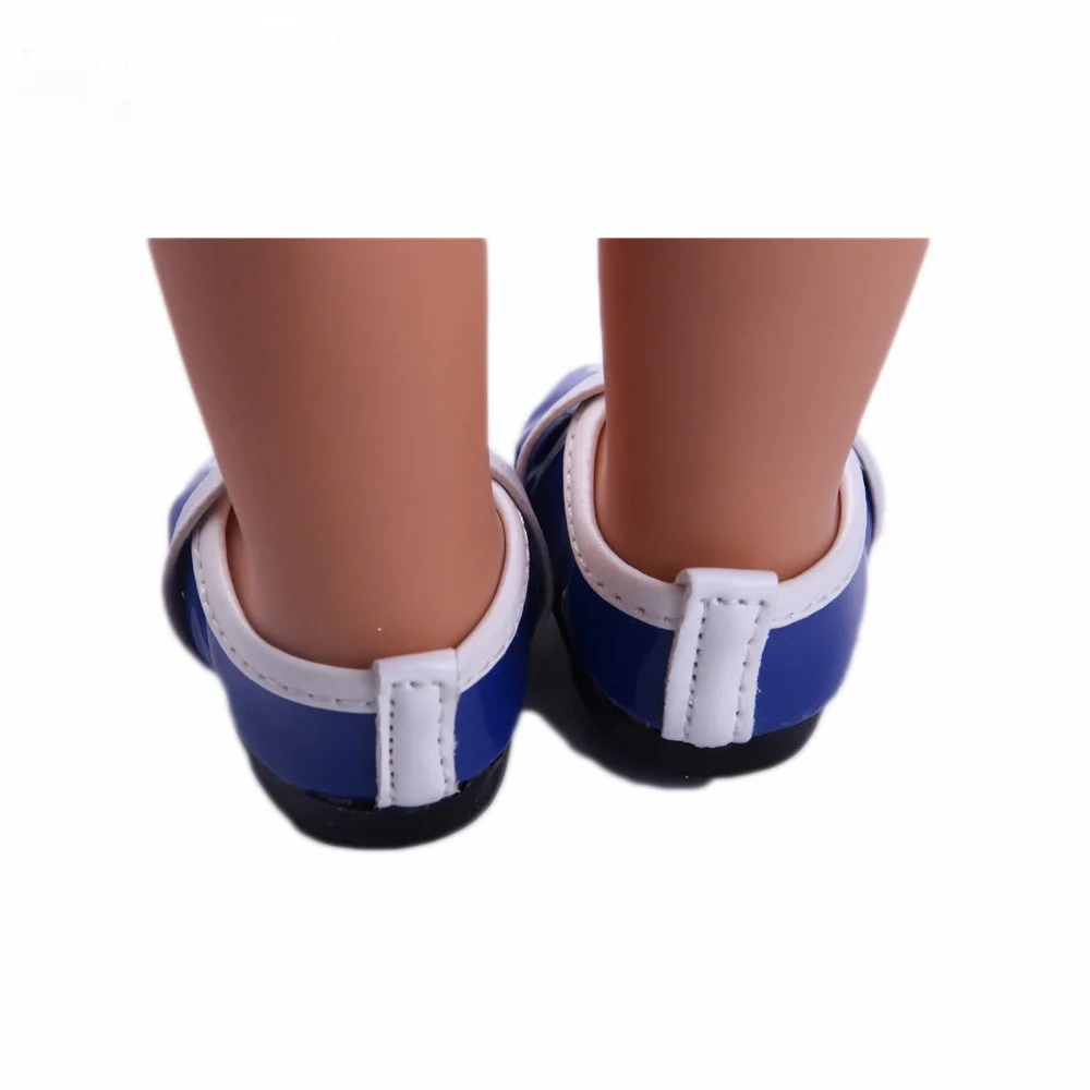 

New fashion blue shoes fit 18 inch / 43 cm -, Children best Birthday Gift N561
