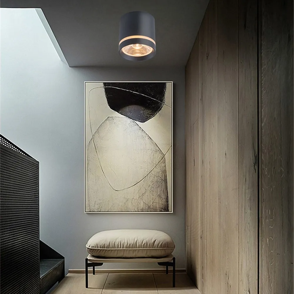 Яркий светодиодный потолочный светильник Macaron в скандинавском стиле