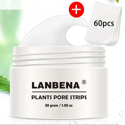 Средство для удаления черных точек на носу LANBENA, маска для очищения пор, маска для лица от черных точек, средство для отшелушивания акне, кожа - изображение