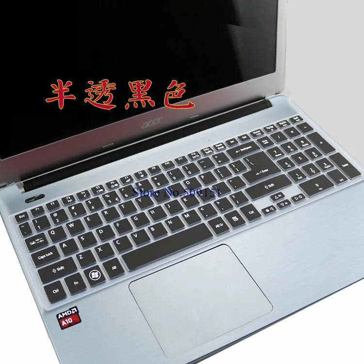 15,6 дюймов ноутбук клавиатура защитная пленка для acer Aspire E1 522 570 532 5830 5755 V3 E5 511 571G 551G 572G