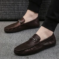 wotte italian summer hollow shoes men casual luxury brand genuine leather loafers men breathable boat shoes slip on moccasins