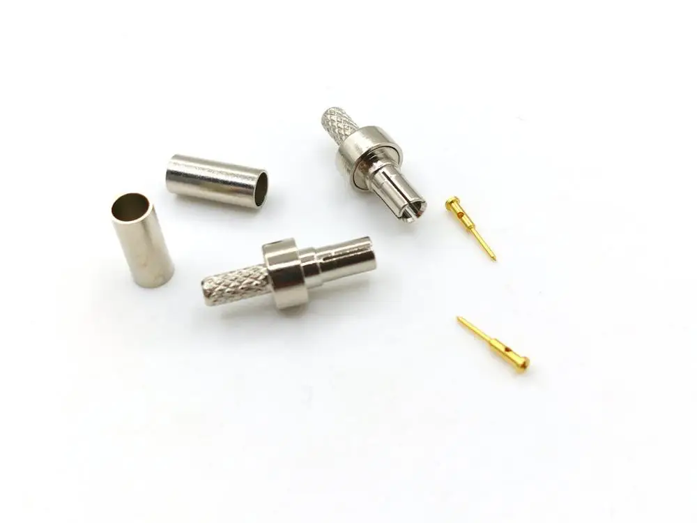 100 шт./300 шт./1000 шт. CRC9 Штекерный обжим для RG174 RG179 RG316 RG188 коаксиальный кабель RF