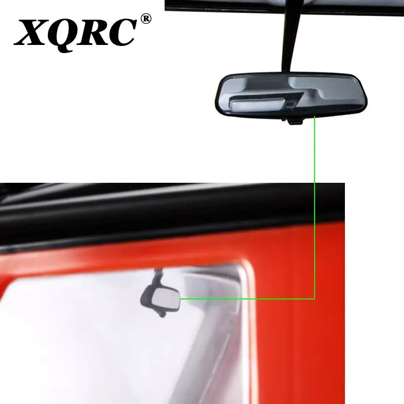 XQRC пластикового зеркало заднего вида для 1 / 10 RC гусеничные Аксессуары