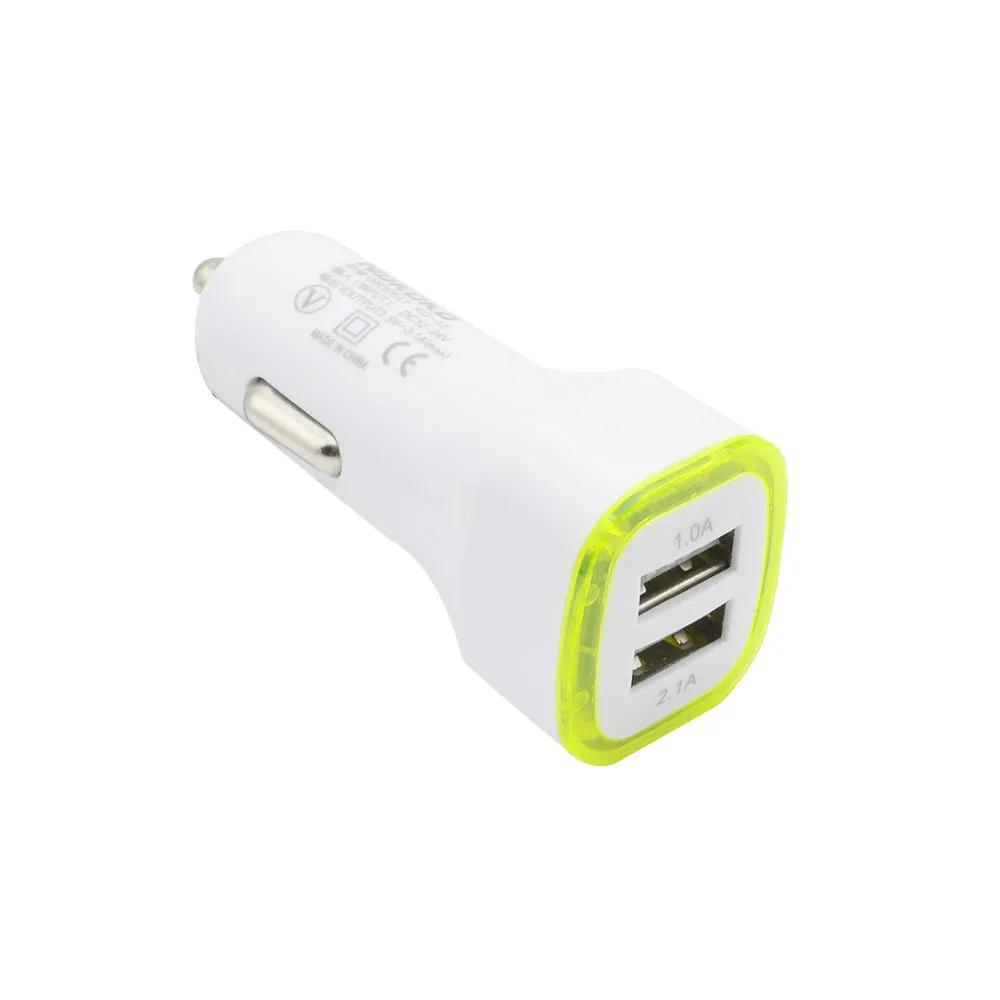 Автомобильное зарядное устройство Dual QC 3 0 USB быстрое для Samsung S8 Xiaomi mi 9 huawei Iphone ni