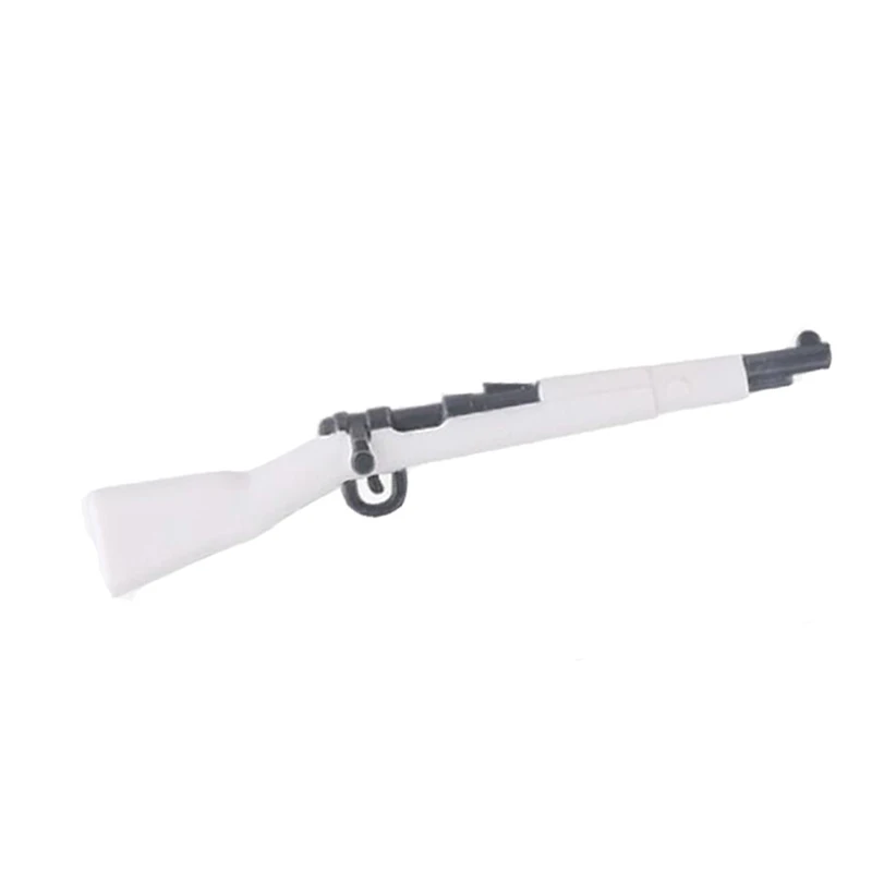 5 шт./лот Военная серия WW2 98k Оружие Винтовка снайперская строительные блоки