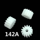 143A 142A 142.5A 14 T 0,5 M Модуль 0,5 14 зубьев пластиковая Шестерня 2 мм 3 мм 2,5 мм Отверстие аксессуары для игрушки моторы и шестерни s