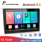 Автомагнитола AMPrime, 2 din, Android 9,0, Раздельный экран, Wi-FiGPS, Bluetooth, для Lada No 2 din, dvd, видео, Mp5 плеер