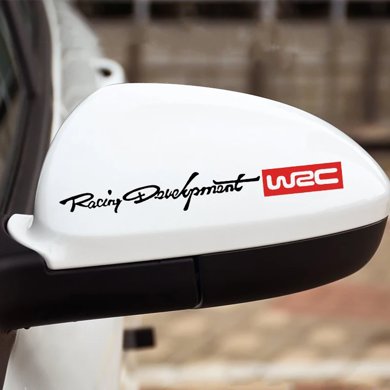 Наклейки на зеркало заднего вида автомобиля WRC Rally Stripe для mazda cx 5 nissan x trail t32 skoda ford