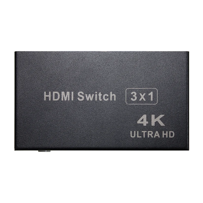 4K HDMl переключатель 3 в 1 выход видео 2 0 адаптер ИК пульт дистанционного управления