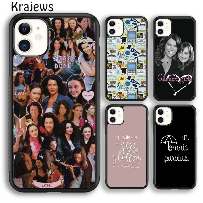 Коллаж для девушек krajew Gilmore чехол телефона iPhone 5s 6s 7 8 plus X XR XS 11 12 13 pro max Samsung Galaxy S8 S9 S10