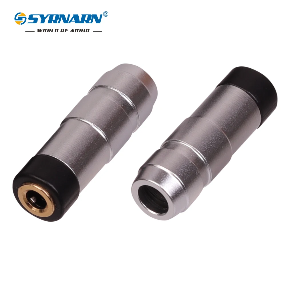 3 5 мм позолоченный женский аудиоразъем для наушников контактный металлический