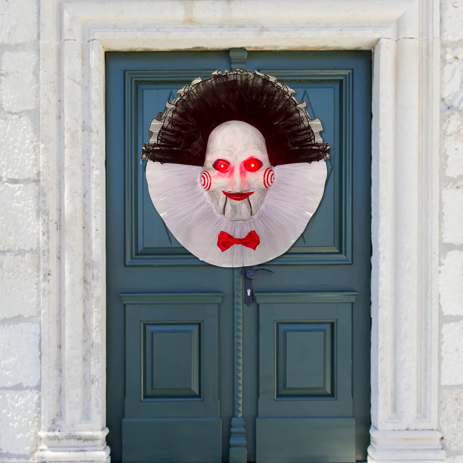 

Halloween Clown Ornament Creative Joker Costume Prop Luminous Holiday's Decorative Supplies for Home Party Masquerade TS2