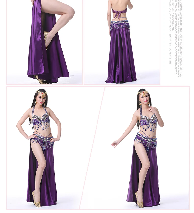 2pcs/set Belly Dance Costumes Oriental Dance Suit BellyDance Costumes Carnival Dance Costumes#865