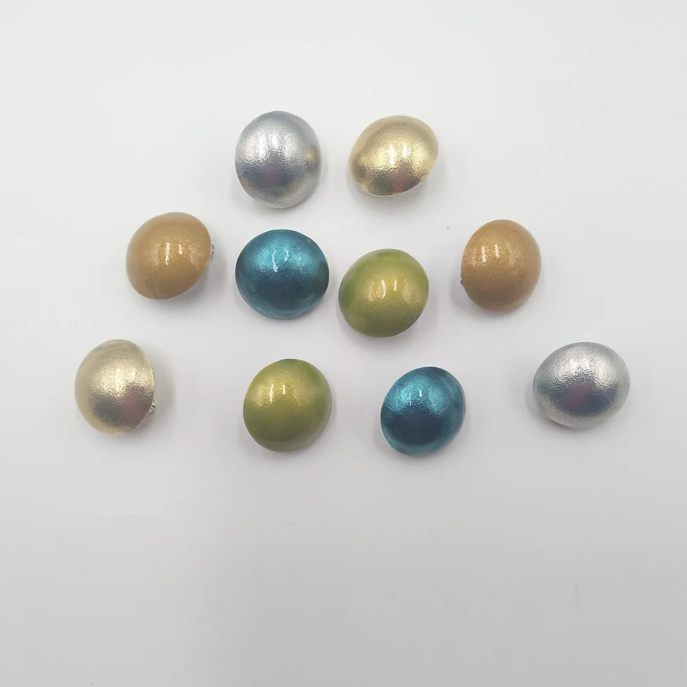 2019 New Design Popular Fruit Color Hemisphere Ear Clip For Women Girls Painless Micro Flash Half Ball Earrings Jewelry | Украшения и