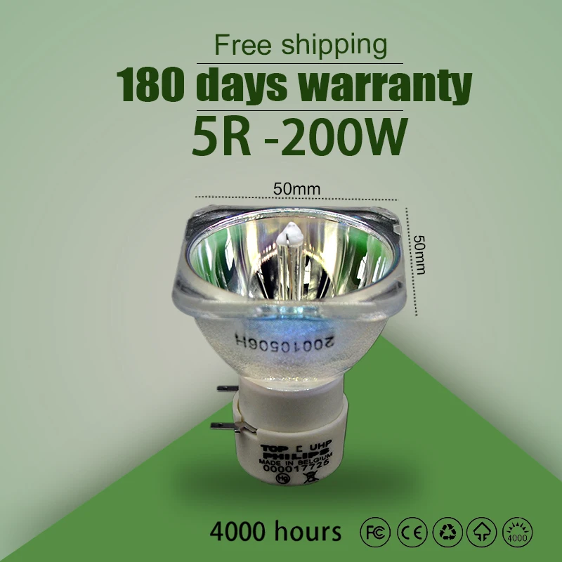 5R 200 Вт Мощность балласт поставки Высокое качество лампа MSD Platinum для 200W Sharpy