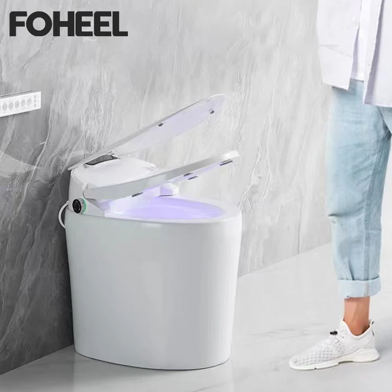 FOHEEL автоматическое открытие ЖК-дисплей электрическая крышка биде умное с