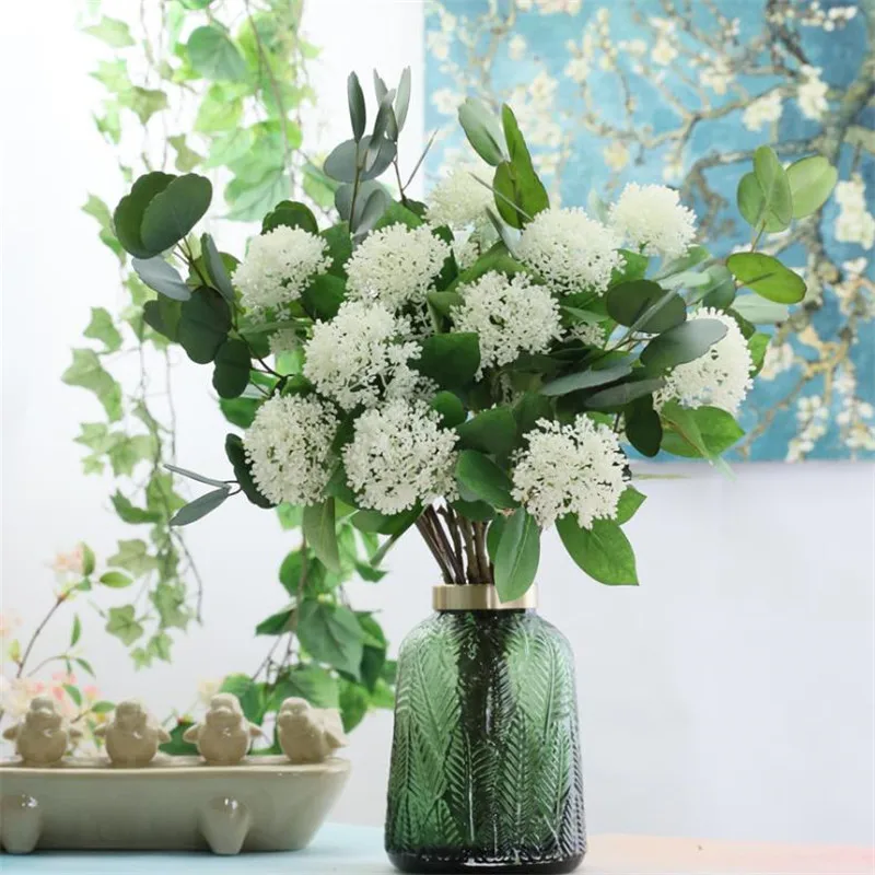 Искусственные короткие коралловые фрукты 7 шт. пластиковые цветы для украшения