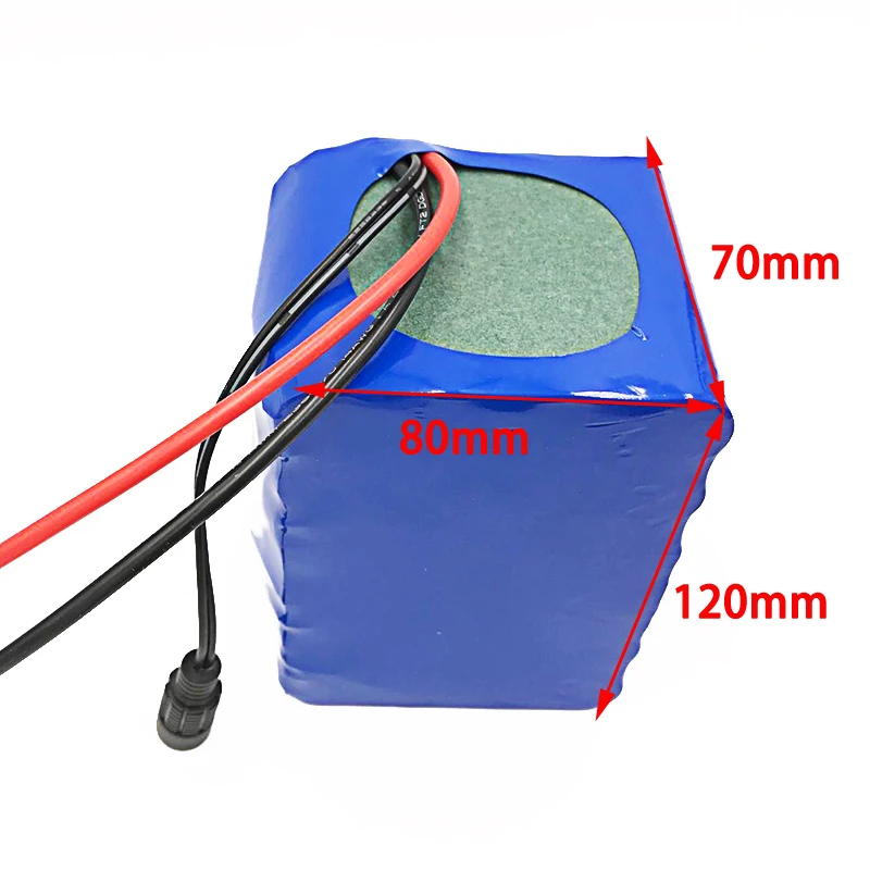 

Honest Shop 24V Lithium li-ion Battery 24v 8Ah 18650 batteria pack built-in 6s bms for 250W electric bicycle ebike Fast delivery
