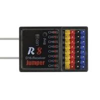 jumper r8 receiver 16ch sbus compatible frsky d16 d8 jumper t16 t12 mode radio opentx for pix px4 flight control rc drone