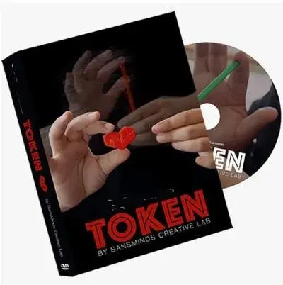 

Магические фокусы Токен (DVD и трюк)-фокус, волшебство сцены, крупный план, реквизит для карт, веселая, иллюзия, умственные, фотоигрушки