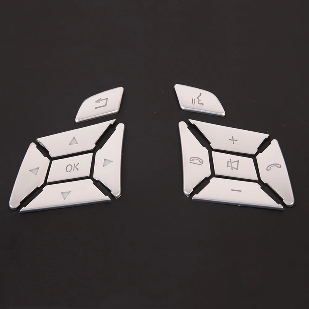 

Для Mercedes Benz AMG W176 W246 W204 W212 C117 W117 X156 W218 X204 R172 W166 X166 ABS автомобильная кнопка на руле, патч, накладка