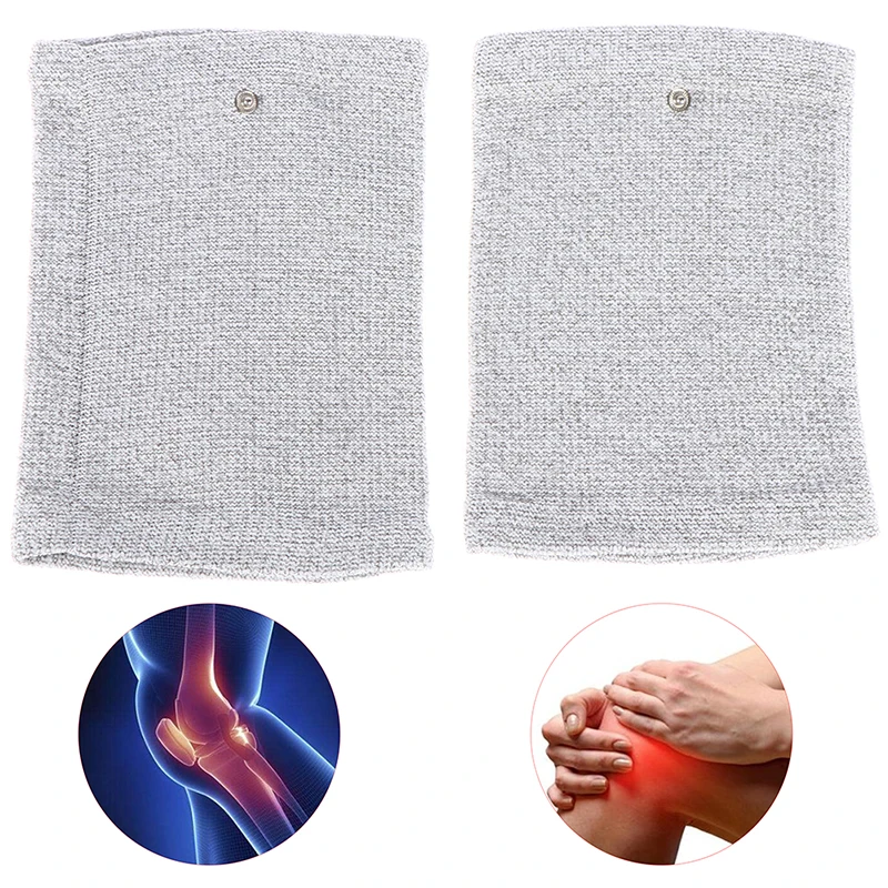 

1 Pair Conductive Knee Sleeve Electrode Kneepads For TENS Machine Physiotherapy Instrument Massager Relaxation Knee Sleeve