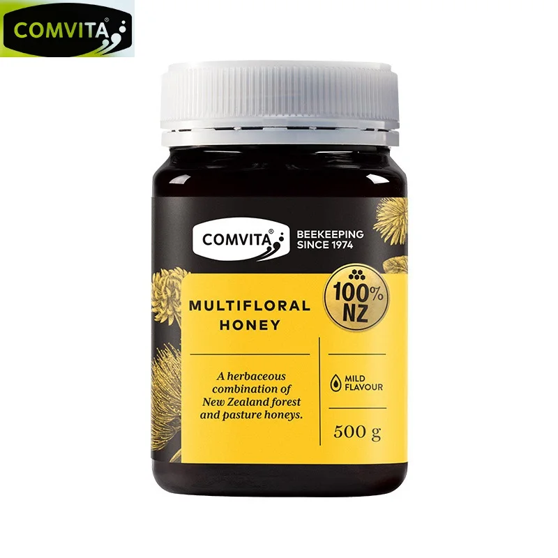 

NewZealand Comvita Multiflora Manuka Honey 500g Super Premium Honey for Digestive Health Respiratory System Cough Sooth Throat