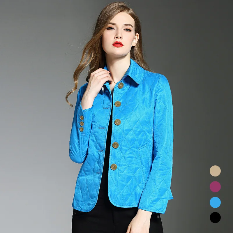 Распродажа BURDULLY женские осенние куртки модные ультра тонкие пальто размера плюс