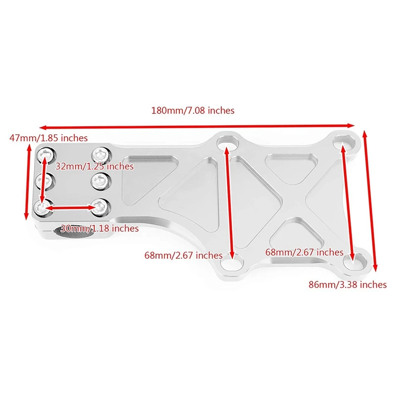 

Motorcycle Engine Guard Cover Bracket Fixed Fastening Plate for Honda MSX125 MSX 125 MSX125SF Grom 2013-2019