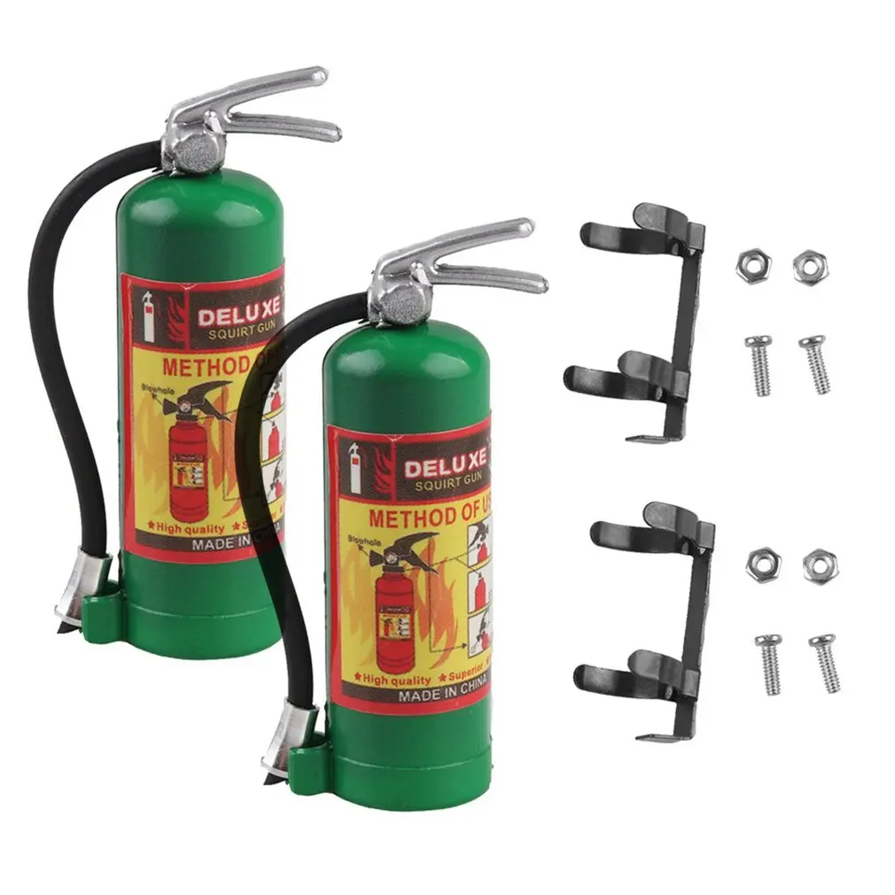 Комплект из 2 предметов мини-пожарная модель огнетушителя для радиоуправляемых