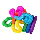 5 шт., детские пластиковые трубки для снятия стресса