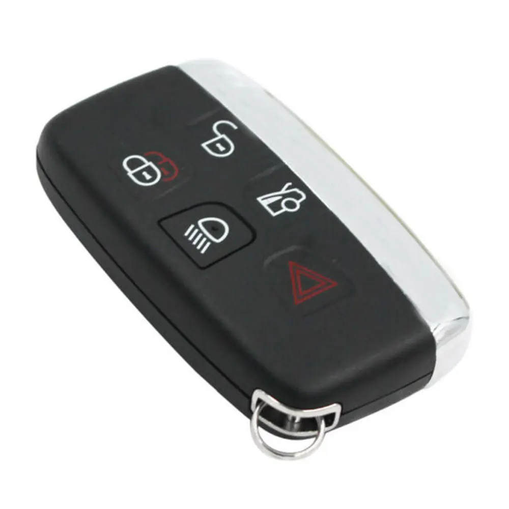 

Durable Car Remote Key with Chip Remotely 433.0MHz 5 Buttons Intelligent 1 Pc Auto Smart Key Remote Key Case