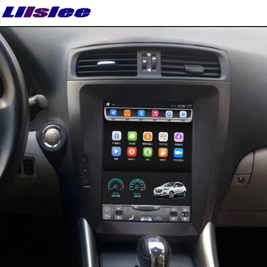 Liislee 2 din Android для Lexus IS 240 350 2006 ~ 2012 большой экран Автомобильный мультимедийный
