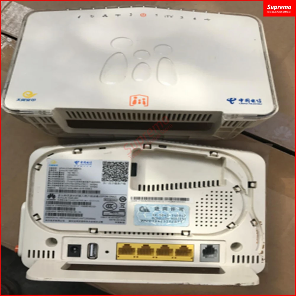ONU ONT HG8145C HG8245C GPON XPON EPON 4FE+WIFI Second Hand Free Shipping Without Power