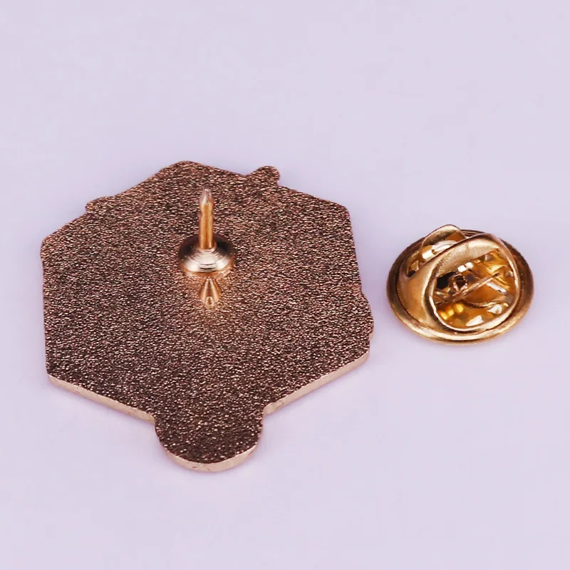 Невероятные приключения Джоджо-шпилька с эмалью золотой опыт день Джованны и