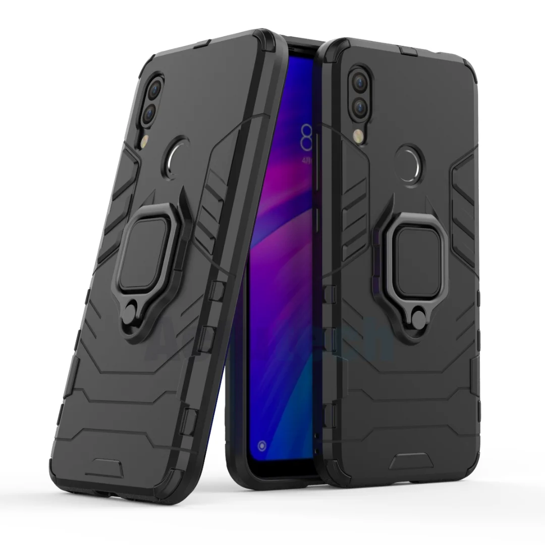 

For Xiaomi Redmi Note 10 Pro case Magnetic Car Hold Shockproof Soft Bumper Phone Cover on Redmi Note 9 9T 9s Max Armor Ring Case