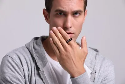 

6MM Black Tungsten Carbide Rings Wedding Bands for Men Gold Plating Wedding Party Jewelry Ring