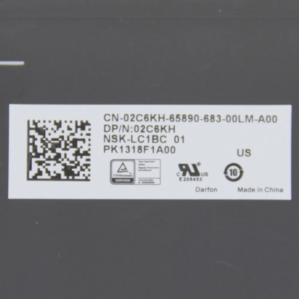 Новая Оригинальная клавиатура США для ноутбука DELL Alienware 17 R1 R2 R3 P43F английская 02C6KH