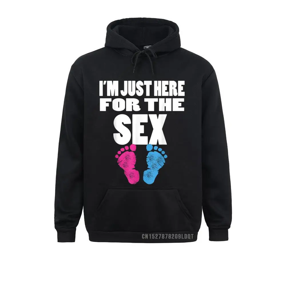 

Мужские толстовки с длинным рукавом и надписью «I'm Here»