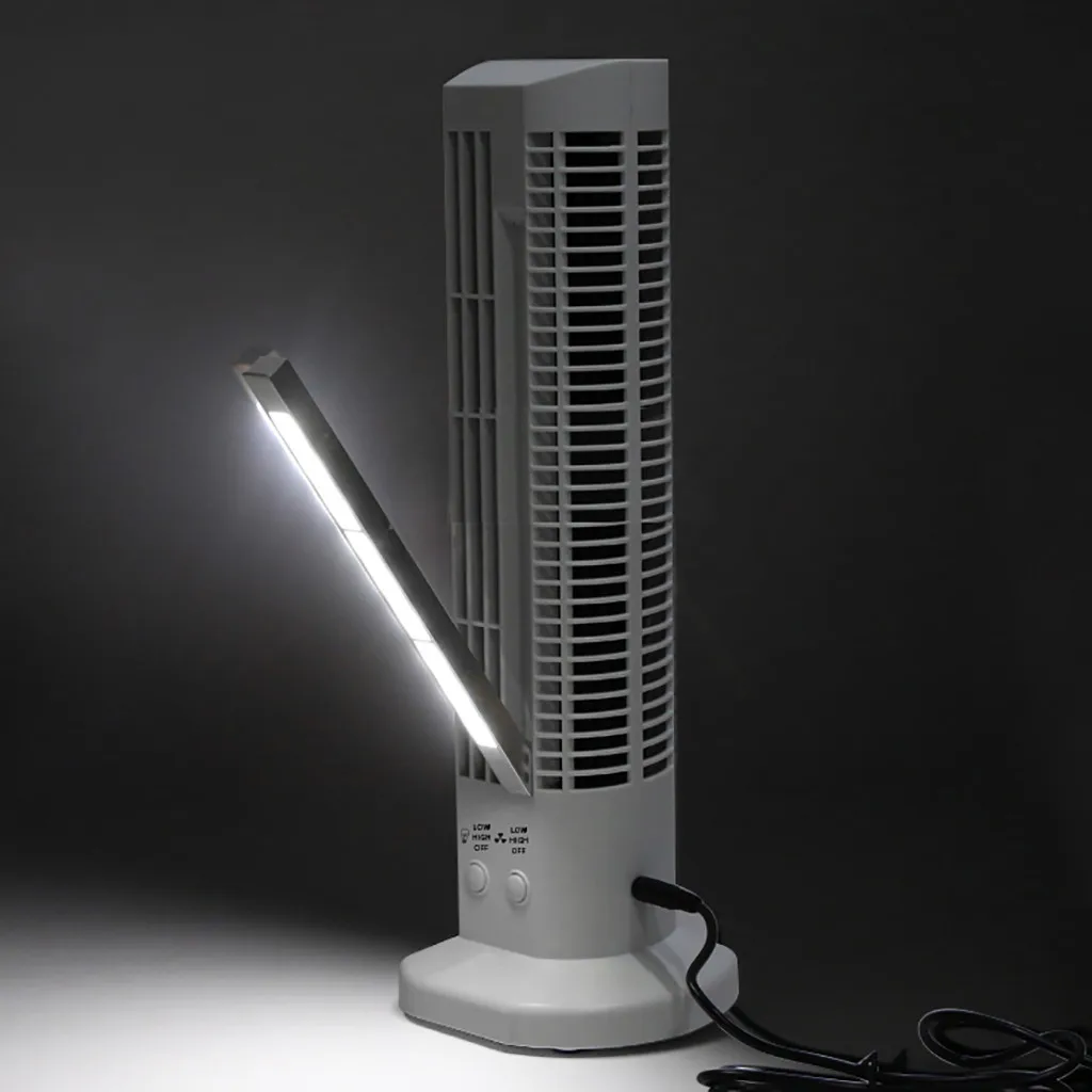 Умный дом 2 в 1 светильник-вентилятор USB мини охлаждающий вентилятор Leafless LED