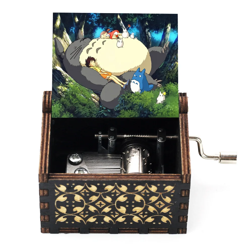 Музыкальная шкатулка Totoro Парк Юрского периода деревянная музыкальная ручной