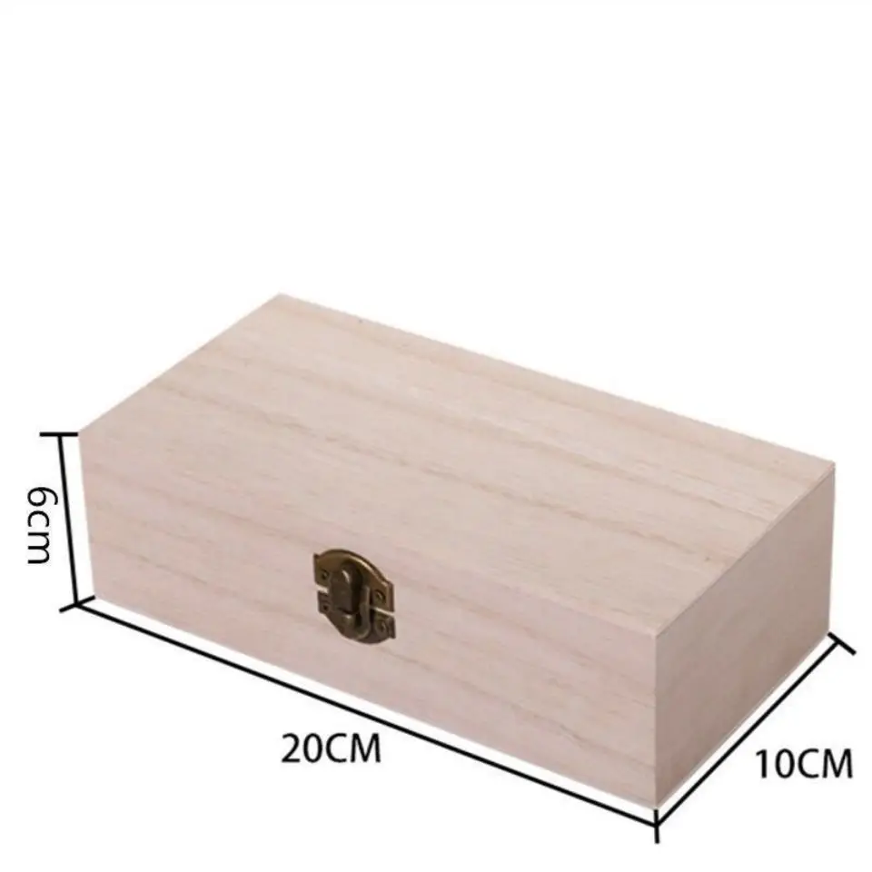 

Wooden Storage Box Large Capacity Hairpin Hair Ornament Flip Jewelry Box Multifunctional Desktop Makeup Sundries Organizer Case