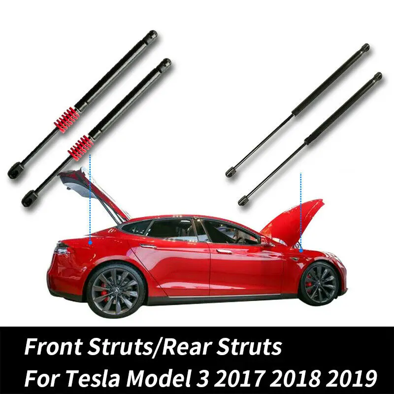 

Automatic Rear Trunk Strut Luggage Lift Hood Bonnet Front/Rear For Tesla Model 3