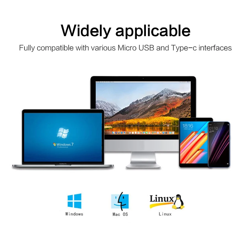 Кардридер 5 в 1 адаптер для карт памяти USB 3 0 Type C Micro Usb Tf аксессуары ноутбуков