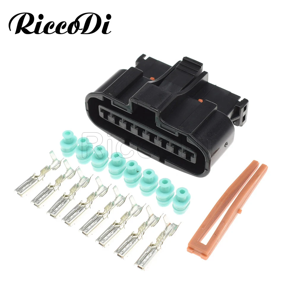 1 20 комплектов 8 контактный женский водонепроницаемый автомобильный разъем для