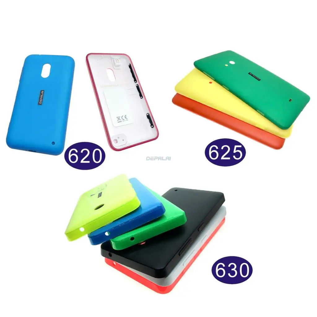Крышка батарейного отсека для Nokia Lumia 620 625 630 635 запасная задняя крышка высокого
