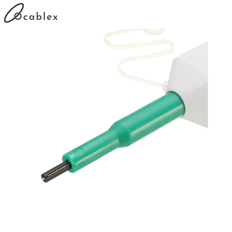 5 шт./лот волоконно оптический очиститель SC один клик соединитель инструмент для